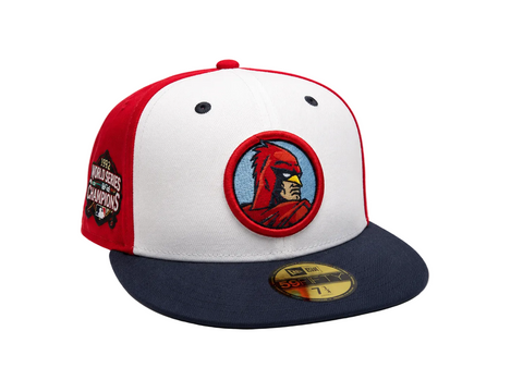 Memphis Redbirds x Marvel New Era 59Fifty Fitted Red/White/Navy Cap