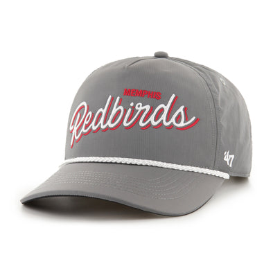 Memphis Redbirds Dark Gray Robe Fairway '47 Hitch Cap