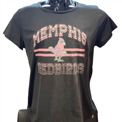 Memphis Redbirds Womens 47' Brand Bright Eyed Tee