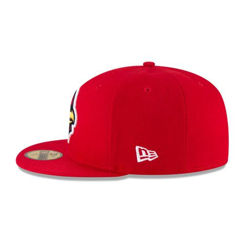 Memphis Redbirds New Era 59Fifty Fitted Authentic Home On Field