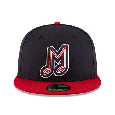 Memphis Redbirds New Era Blue Theme Night 59FIFTY Fitted Hat - White/Royal