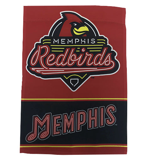 Memphis Redbirds 2-Sided Garden Flag